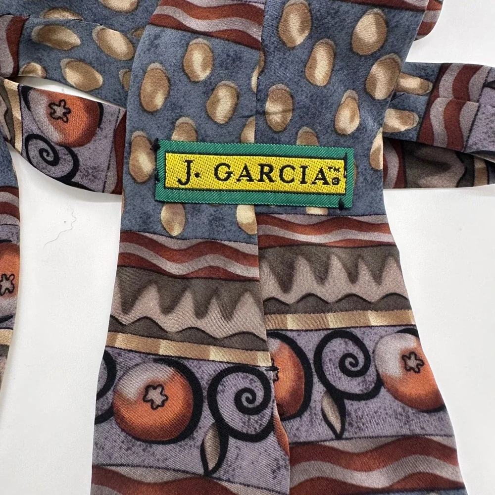 J. Garcia Necktie Abstract Novelty Art to Wear Silk‎ Tie